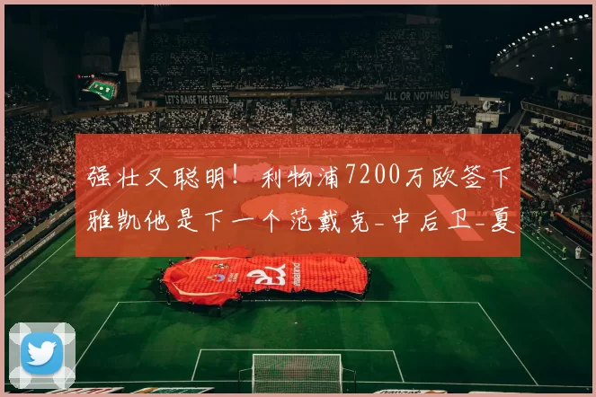 强壮又聪明！利物浦7200万欧签下雅凯他是下一个范戴克_中后卫_夏天_法国